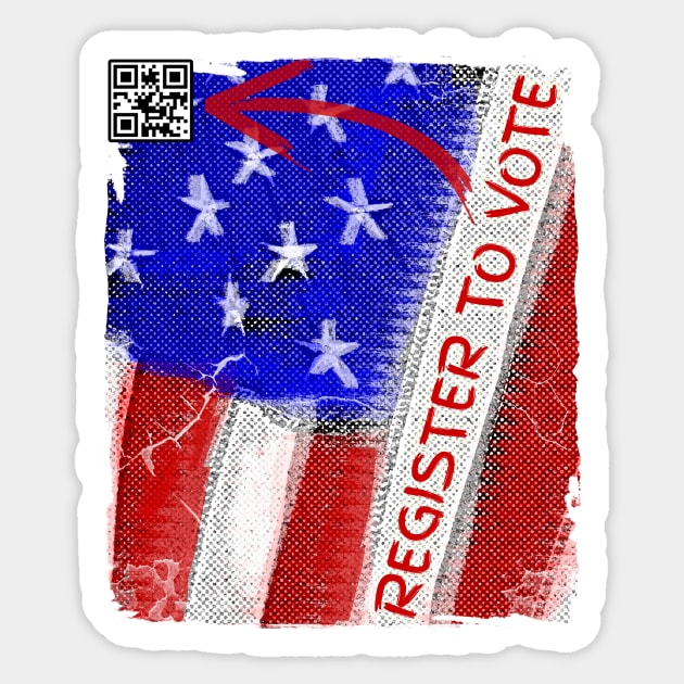 Register To Vote Midterm Election 2018 Sticker by norules